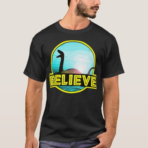 sea monster believe in the loch ness monster T_Shirt