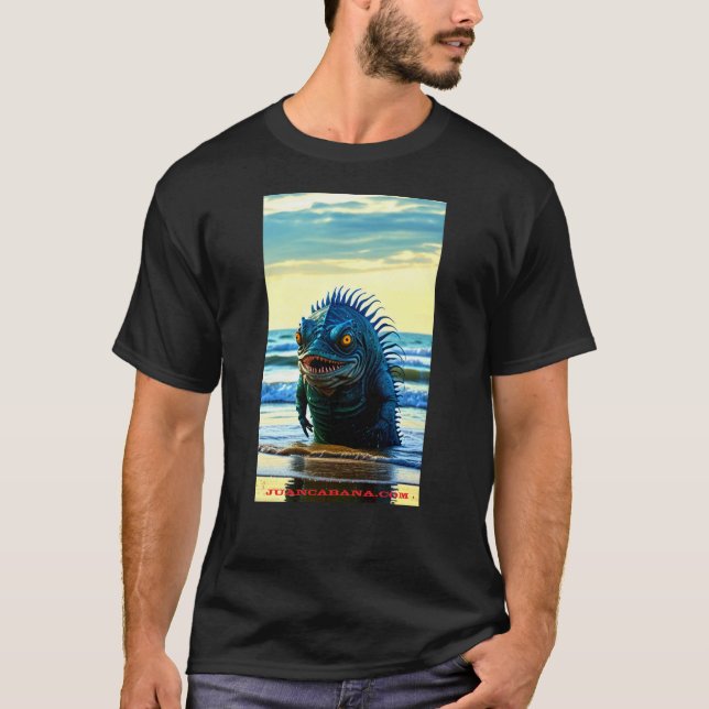 Sea Monster by Juan Cabana 2024 NEW T-Shirt (Front)