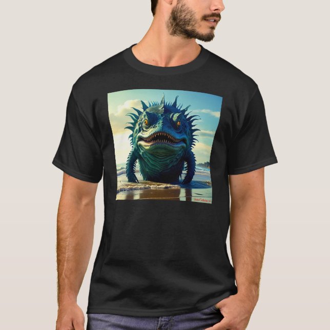 Sea Monster by Juan Cabana 2024 NEW T-Shirt (Front)