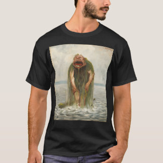 Sea Monster By Theodor Kittelsen T-Shirt