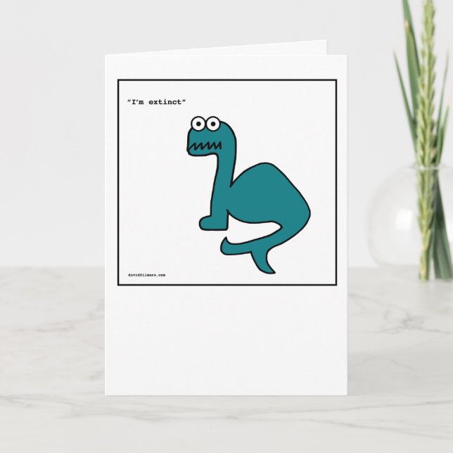 Sea Monster - Greeting Card (Front)