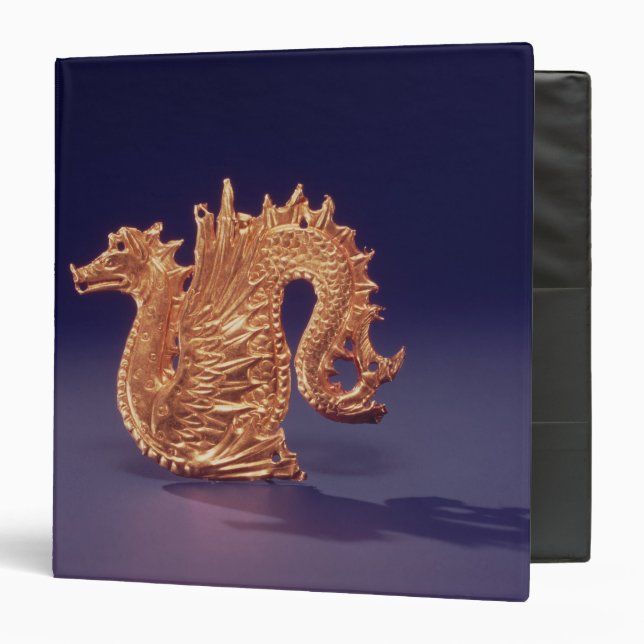 Sea monster 'Ketos' 3 Ring Binder (Front/Inside)