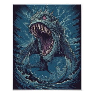 Sea Monster Photo Print