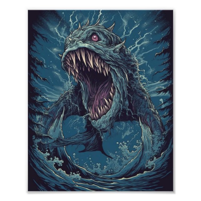 Sea Monster Photo Print (Front)