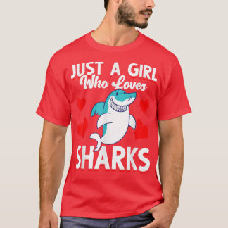Sea Monster Predator Women Girls Kids Gift Shark  T-Shirt