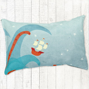 Sea Monster Sailing Pet Bed