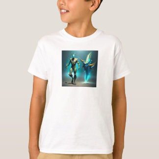 Sea Monster T-Shirt for KIDS by Juan Cabana