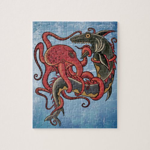 sea monsters jigsaw puzzle