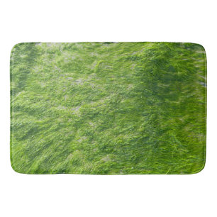 Sea Moss Green Nature Grass Beach Nautical Bath Mat
