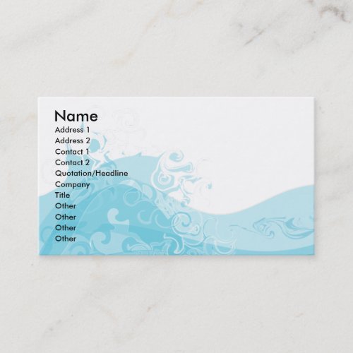 sea Name Address 1 Address 2 Contact 1 Con Business Card