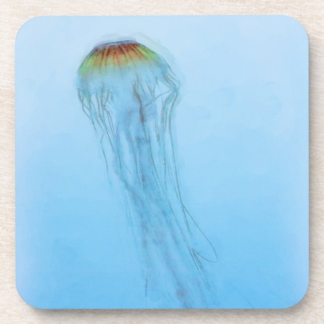 Sea Nettle Drink Coaster (Front)