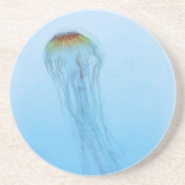 Sea Nettle Drink Coaster (Front)