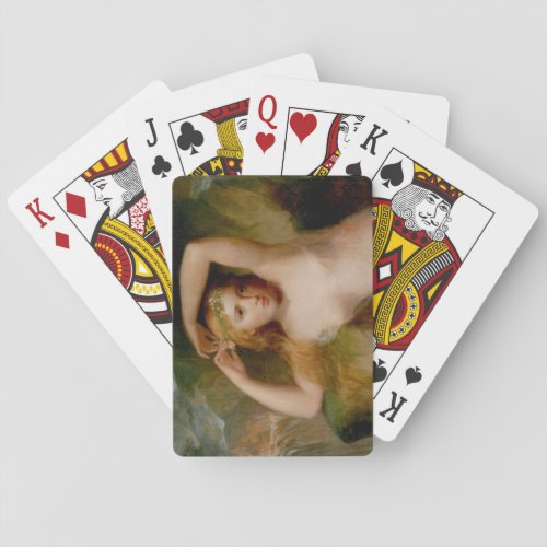 Sea Nymph by Thomas Sully Poker Cards