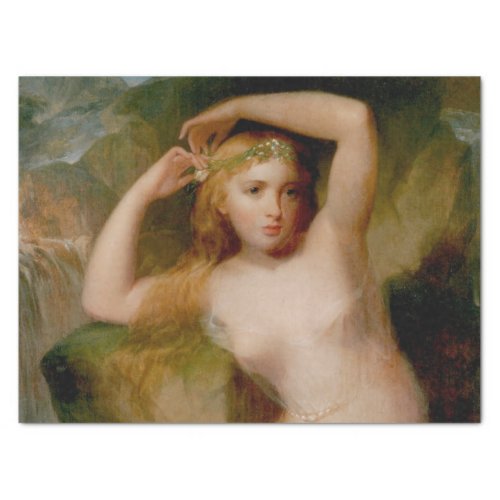 Sea Nymph by Thomas Sully Tissue Paper
