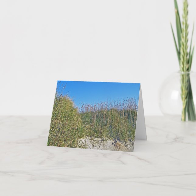 Sea Oats and Dunes OBX Note Card (Front)