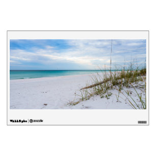 Sea Oats And White Sand Beach Morning Wall Decal
