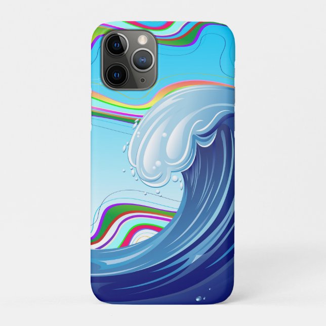 Sea Ocean big Wave Water  Case-Mate iPhone Case (Back)