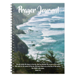 Sea Ocean Coast and Mountain Prayer Journal