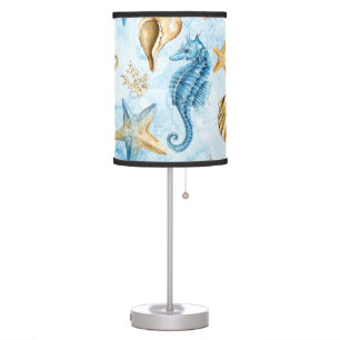 Sea & ocean pattern table lamp