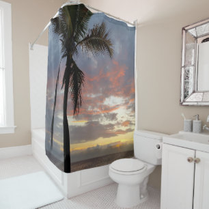 Sea Ocean Sunset Photo 12 Shower Curtain