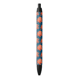 sea octopus pattern pen