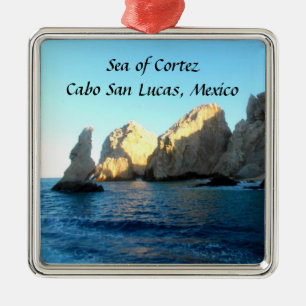 Sea of Cortez Cabo San Lucas Mexico Metal Ornament