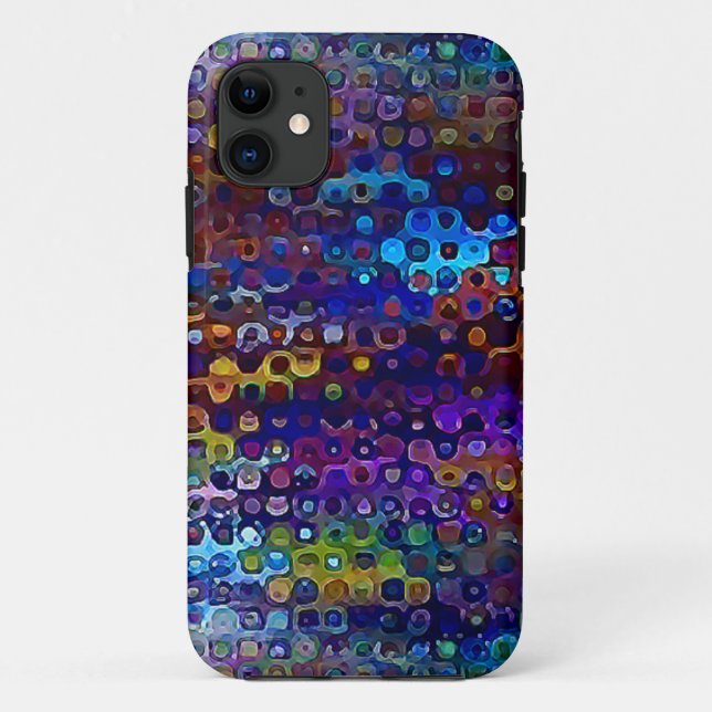 Sea of Dots Pattern Case-Mate iPhone Case (Back)