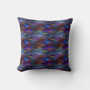 Sea of Dots Pattern Throw Pillow