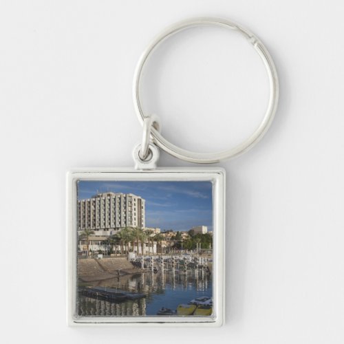 Sea of Galilee_Lake Tiberias waterfront dawn Keychain