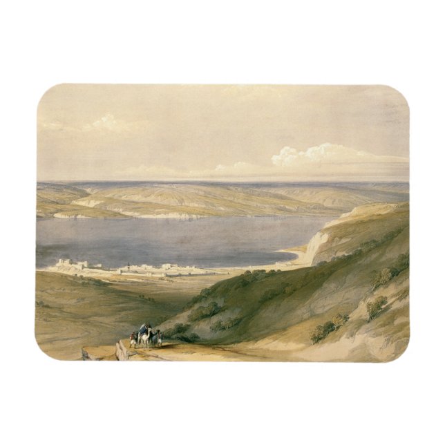 Sea of Galilee or Genezareth, looking towards Bash Magnet (Horizontal)