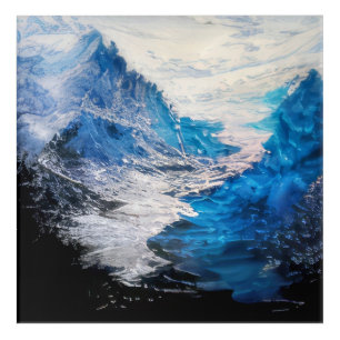 Sea of Ice Acrylic Wall Art