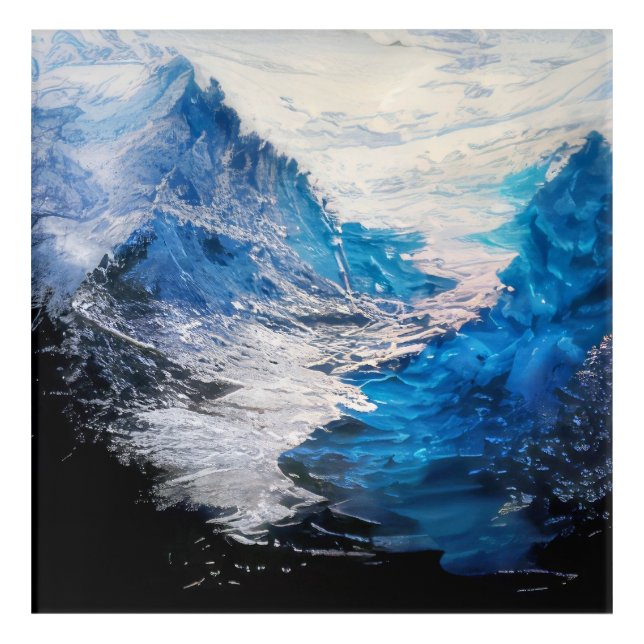 Sea of Ice Acrylic Wall Art (Front)