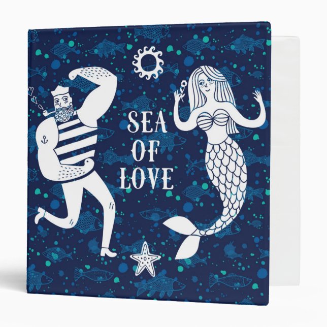 Sea Of Love Poster 3 Ring Binder (Front/Inside)