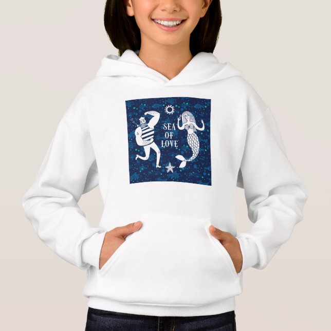 Sea Of Love Poster Hoodie (Front)