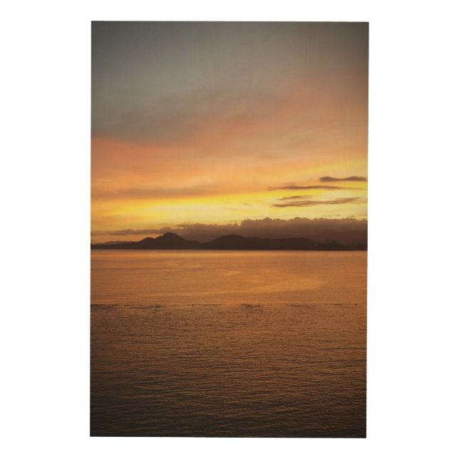 Sea of ​​Santos Brazil Wood Wall Art (Front)