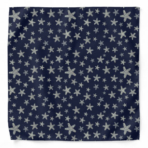 Sea Of Starfish Pattern Bandana