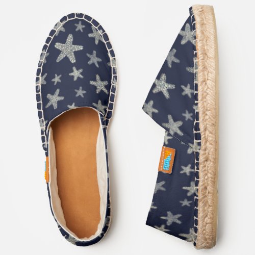 Sea Of Starfish Pattern Espadrilles