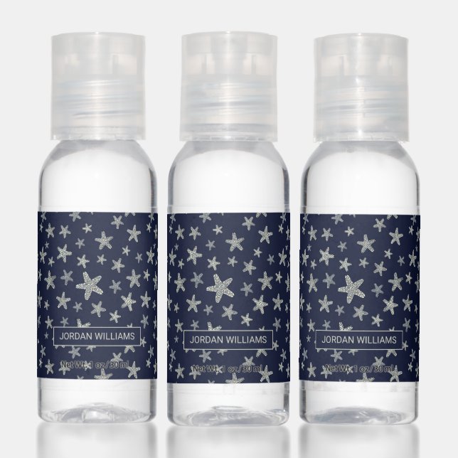 Sea Of Starfish Pattern Hand Sanitizer (Set)