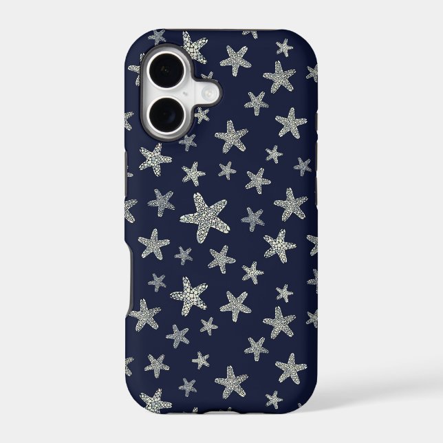 Sea Of Starfish Pattern Iphone Case (Back)