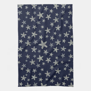 Sea Of Starfish Pattern Kitchen Towel