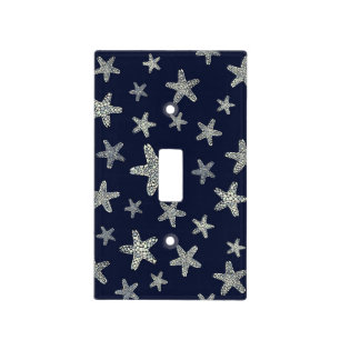 Sea Of Starfish Pattern Light Switch Cover