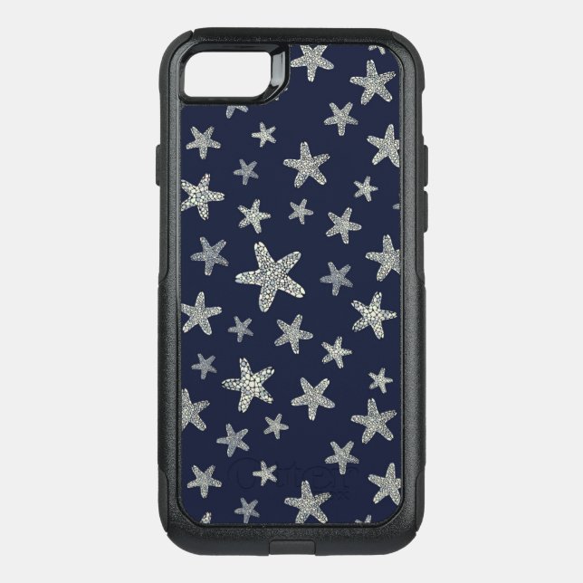 Sea Of Starfish Pattern Otterbox iPhone Case (Back)