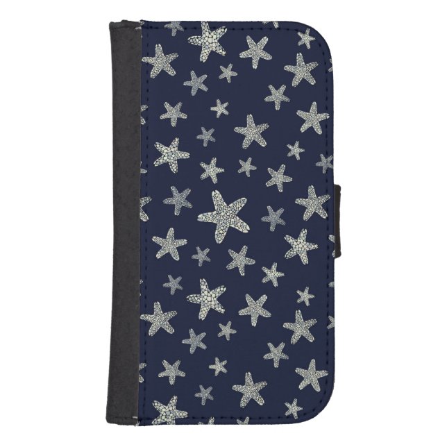 Sea Of Starfish Pattern Samsung Galaxy Wallet Case (Front)