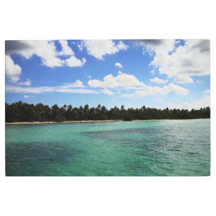 Sea of ​​the Dominican Republic Metal Print