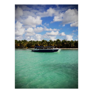 Sea of ​​the Dominican Republic Poster