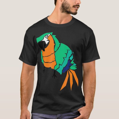 Sea of Thieves Island Parrot T_Shirt