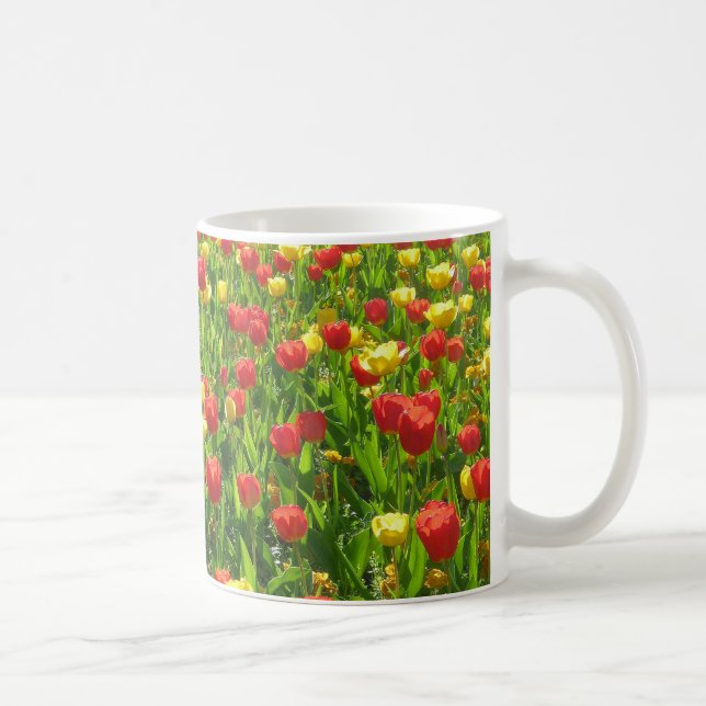 Sea of Tulips II Coffee Mug (Right)