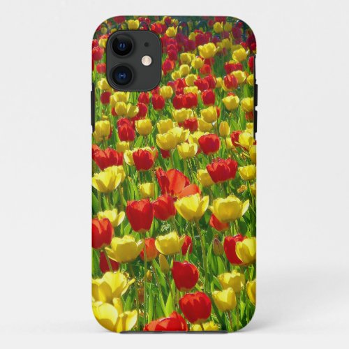Sea of Tulips iPhone Case