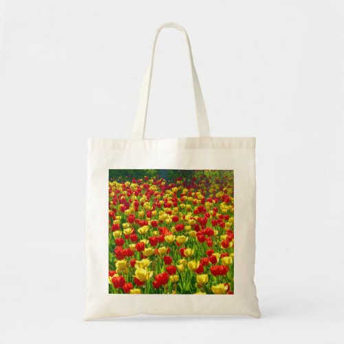 Sea of Tulips Tote Bag