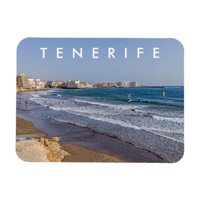 Sea off Tenerife fridge magnet (Horizontal)